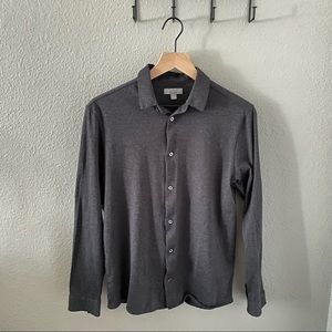 Small Dark Gray COS button up shirt